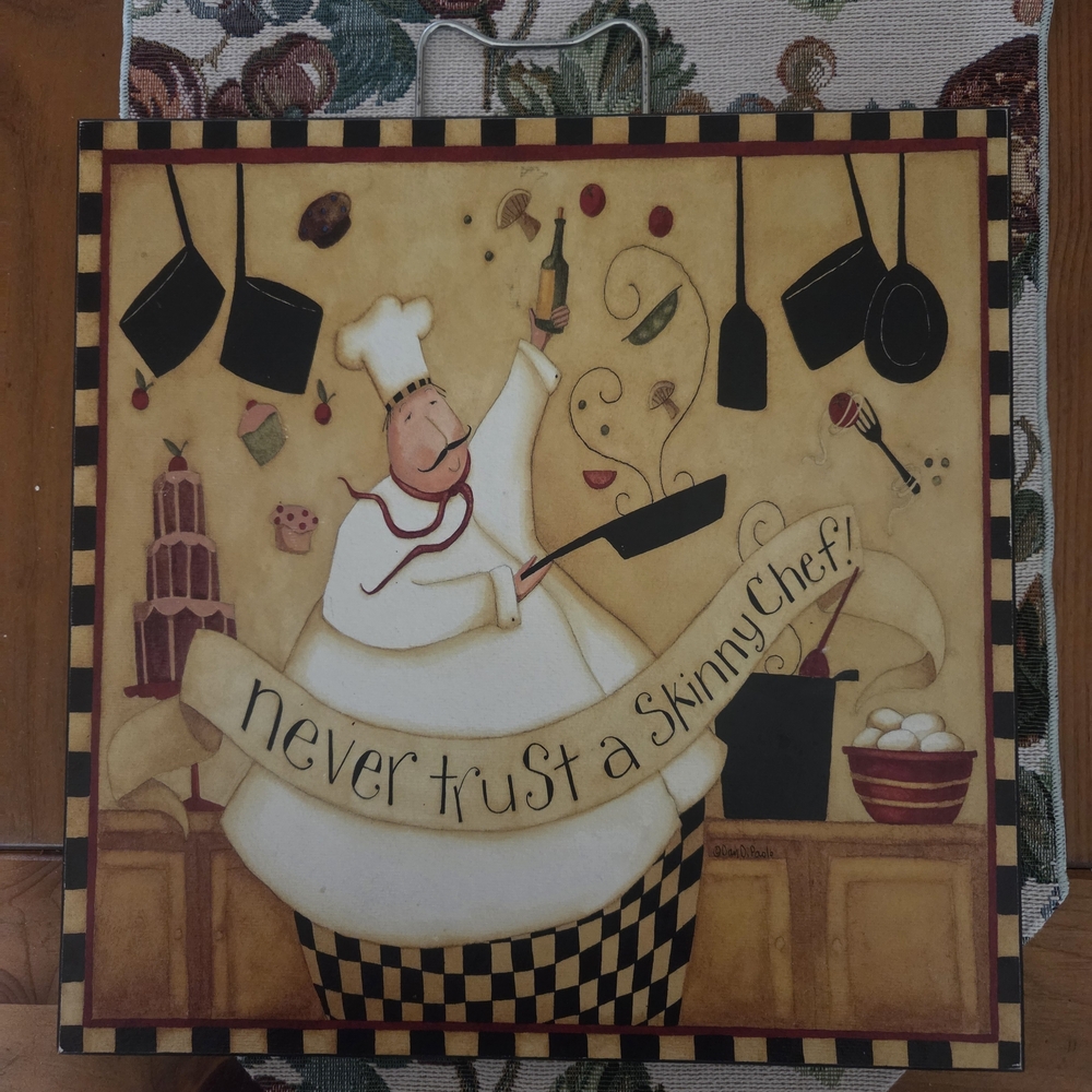 Chef Kitchen Wall Art